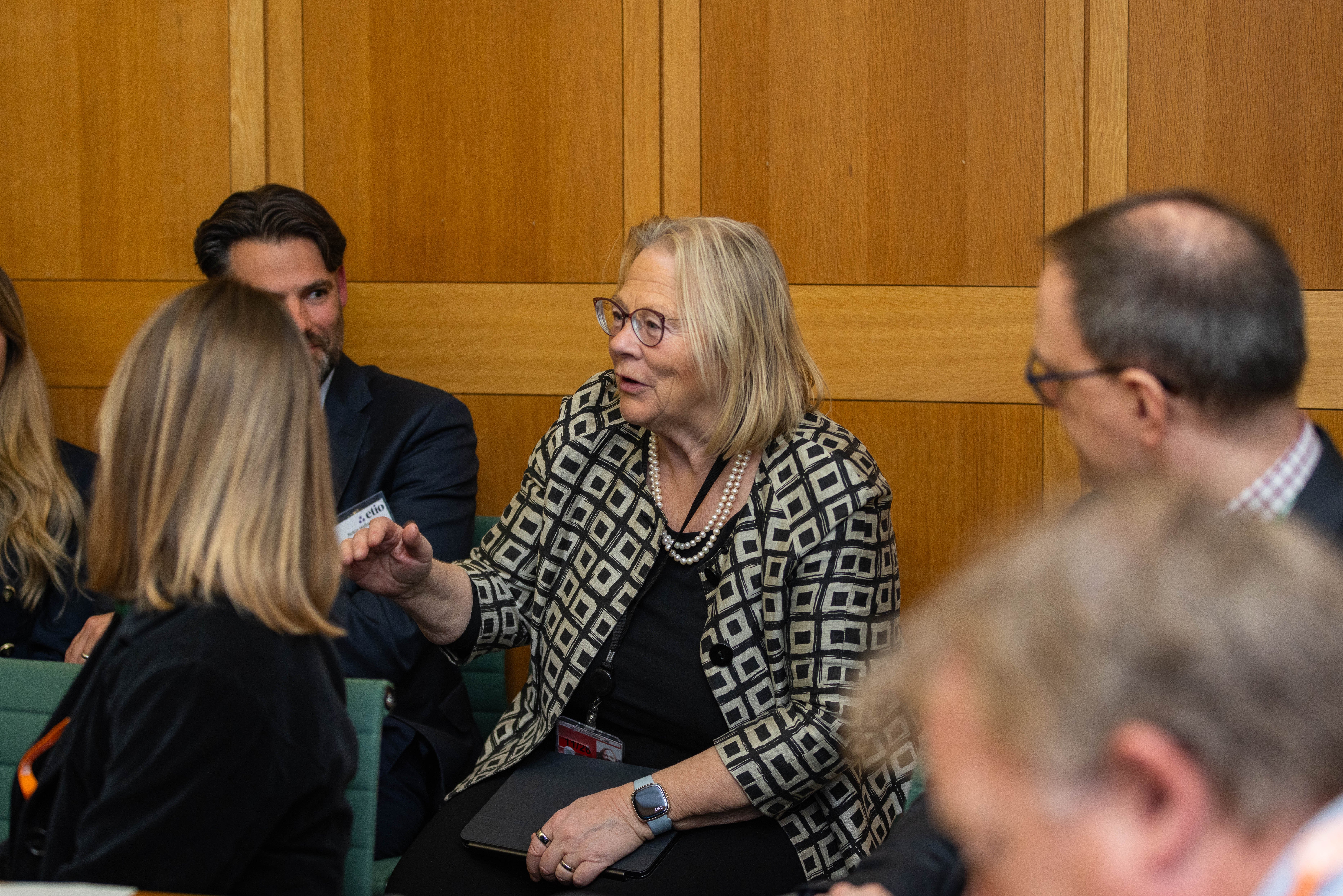 Dame Ann Limb, British educationalist and philanthropist.