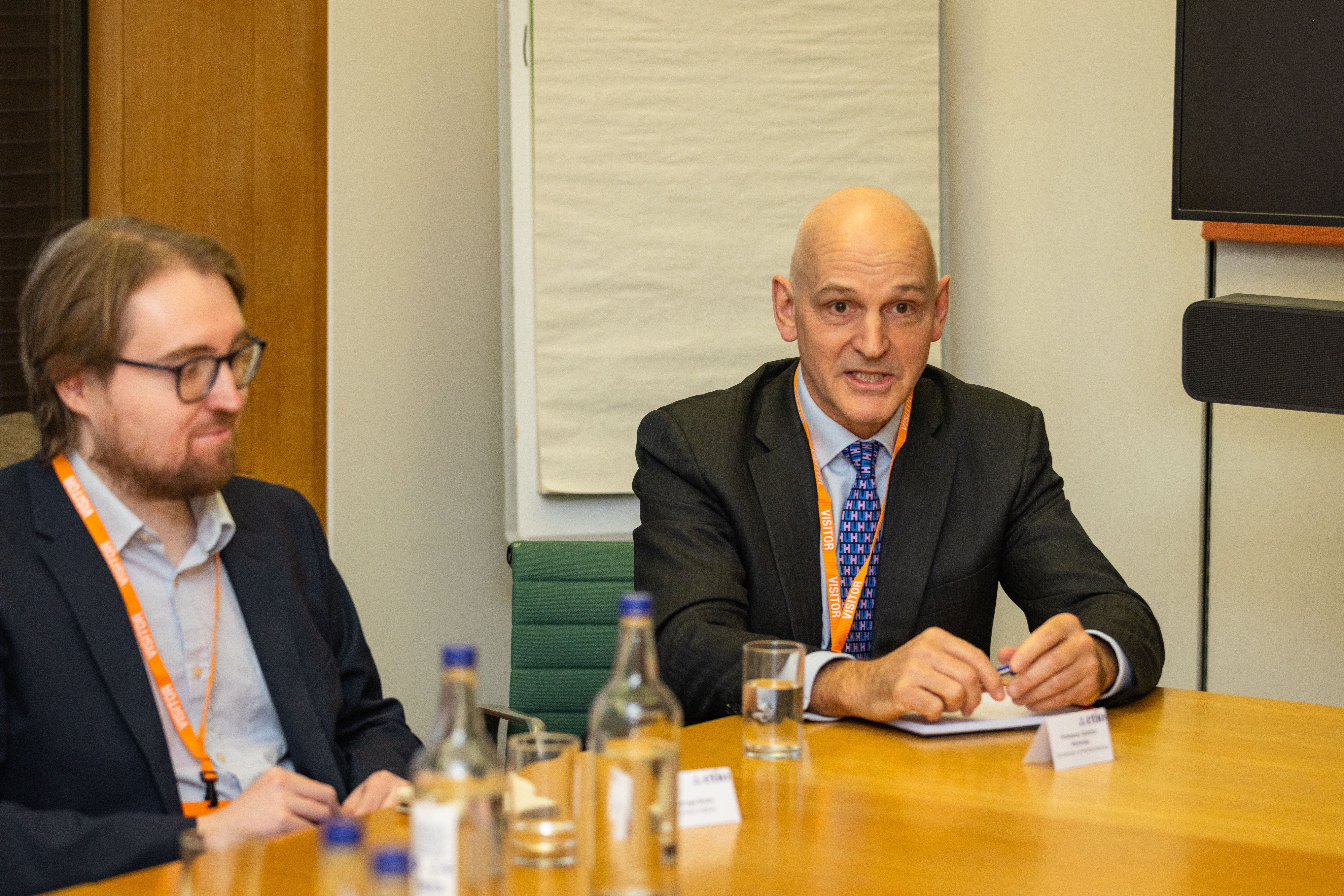 Professor Quintin McKellar CBE, Vice-Chancellor and Chief  Executive for the University of Hertfordshire. 